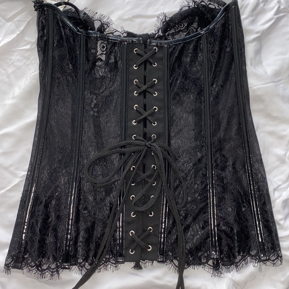 Luxe Eyelash Lace Bustier - Picture 8 of 8